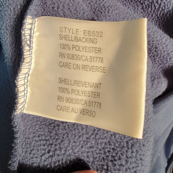 Eddie Bauer Lockheed Martin Military Space Jacket, Blue, Size 3X - Picture 9 of 13